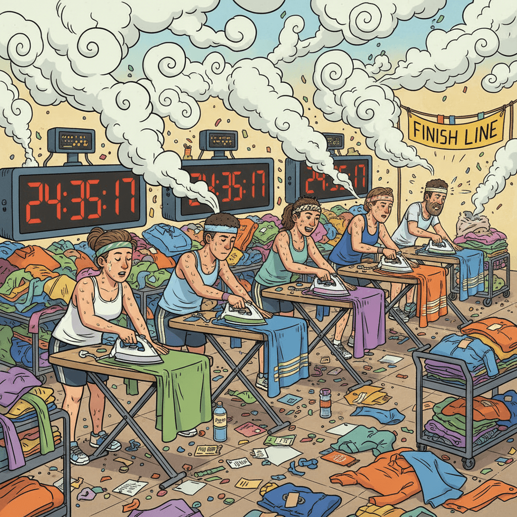 Gareth Sanders — The Ironing Man